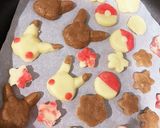 ポケモン　ピカチュウとイーブイのクッキー作り方5写真