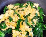 疲労回復☆簡単ニラ玉丼作り方2写真