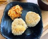 ごま油香る♪フライパン焼きおにぎり作り方3写真