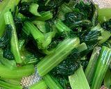 ツナと小松菜の冷製バジルパスタ作り方1写真