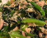 ツナと小松菜の冷製バジルパスタ作り方5写真