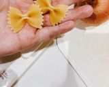 えんどう豆のスープパスタ作り方2写真