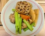 江戸菜の筑前煮作り方5写真