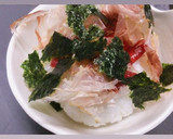 さっぱり　冷やごはんの梅茶漬け作り方4写真