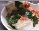 さっぱり　冷やごはんの梅茶漬け作り方5写真