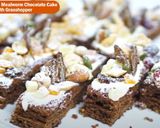 コオロギ粉とミルワームのチョコケーキ作り方15写真