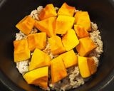 かぼちゃの金ごまわさびの味噌煮作り方4写真