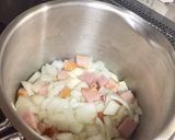ブロッコリーとレンズ豆のスープ作り方2写真