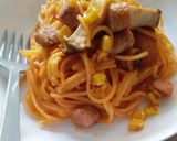 米粉パスタのクリーミーナポリタン作り方5写真