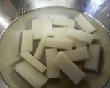 Kaldiのフライドオニオンでお餅ピザ作り方1写真
