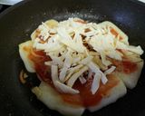 Kaldiのフライドオニオンでお餅ピザ作り方4写真