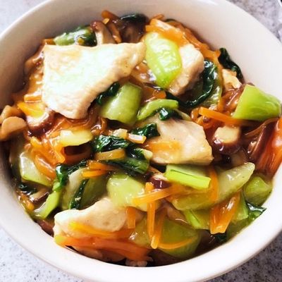 鶏胸肉のあんかけ丼 by sun5521 【クックパッド】 簡単おいしい