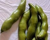 旬真っ盛り！そら豆とタケノコのペペロン風作り方1写真