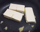ミートソースで麻婆豆腐風あんかけ焼きそば作り方3写真
