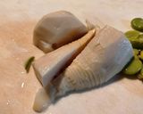 旬真っ盛り！そら豆とタケノコのペペロン風作り方6写真
