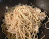 旬真っ盛り！そら豆とタケノコのペペロン風作り方10写真