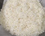炊飯器で山菜おこわ作り方1写真