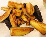 【簡単】揚げなすの甘辛にんにく浸し作り方1写真