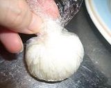 ゆで卵みたいなオニギリ作り方1写真