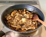 大人気！な【和風ハンバーグ（きのこソース作り方7写真