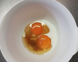 明太マヨソースの厚焼き卵作り方1写真