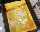明太マヨソースの厚焼き卵作り方3写真