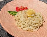 冷麦のアボカド梅肉ソースのせ作り方5写真