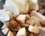 圧力鍋無し♪基本の牛すじカレー♡作り方1写真