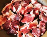 圧力鍋無し♪基本の牛すじカレー♡作り方2写真