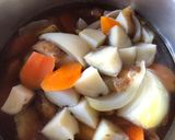 圧力鍋無し♪基本の牛すじカレー♡作り方5写真