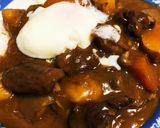 圧力鍋無し♪基本の牛すじカレー♡作り方8写真