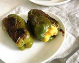 まるごとピーマン肉詰め チーズ入り作り方9写真