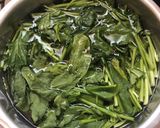 生ほうれん草サラダ作り方1写真