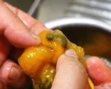 ホヤのさばき方・ホヤの刺身作り方11写真