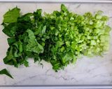 江戸菜の和風プリン作り方1写真
