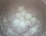 江戸菜の和風プリン作り方6写真