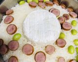 カマンベールチーズの炊き込みご飯 QC作り方4写真