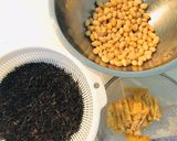 めんつゆで簡単ひじき煮・大豆入り作り方1写真