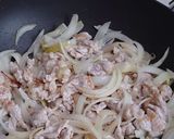 玉ねぎたっぷり豚コマの柔らか生姜焼き作り方4写真