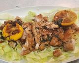 ガチで鶏モモ肉柑橘照り焼き作り方6写真