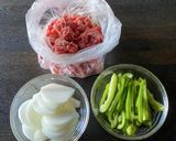 簡単！美味しい♡牛肉のケチャップ炒め作り方1写真