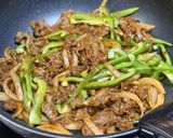 簡単！美味しい♡牛肉のケチャップ炒め作り方3写真