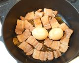 満腹レシピ!!＊豚の角煮丼作り方1写真