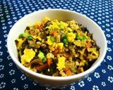 ✿味噌マヨdeちくわ高菜炒飯✿作り方11写真