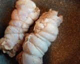 鶏もも肉のヨーグルトロールステーキ作り方5写真