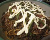 葛のソース焼きパスタ作り方8写真