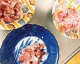 全てレンジ梅ポン照り味豚平焼き風作り方8写真
