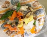 全てレンジ蜂蜜ごま味噌味竹輪青椒肉絲風作り方12写真