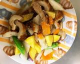 全てレンジ蜂蜜ごま味噌味竹輪青椒肉絲風作り方14写真