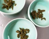 レンジ梅干しカレー豚こまのせドーム蒸し作り方7写真